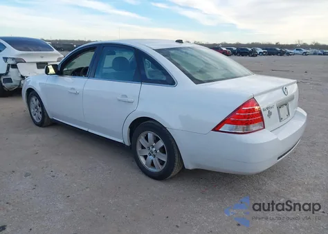 2007 Mercury Montego Luxury from USA, damaged, VIN 1MEFM40157G603332